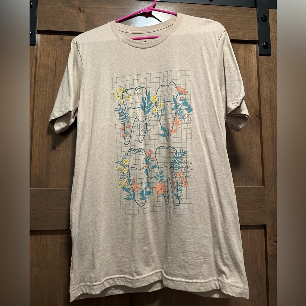 Dental Hygiene Nation Floral T-Shirt